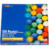 Pastello a olio Mungyo, l: 7 cm, spess. 11 mm, vari colori, 24 pezzi 1 scatola