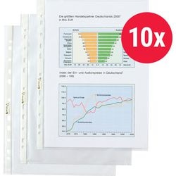Visualizza buste same trasparenti a4 10 pezzi 110 micron