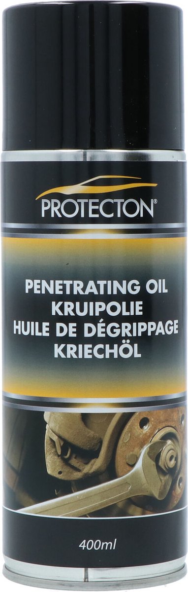 Olio protettivo penetrante - allenta elementi di fissaggio e parti bloccate - buon effetto penetrante - contiene grafite e mos2 - resistente all'acqua - protegge dalla corrosione - 400 ml