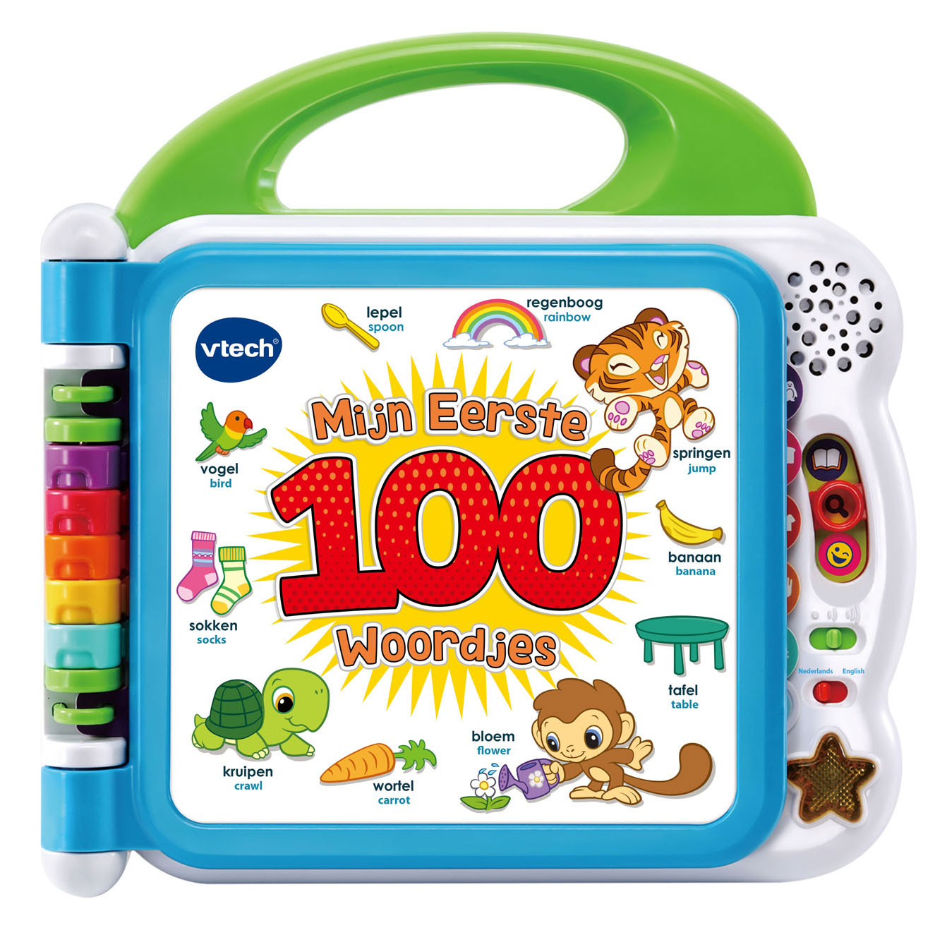 Vtech Book per bambini le mie prime 100 parole blu