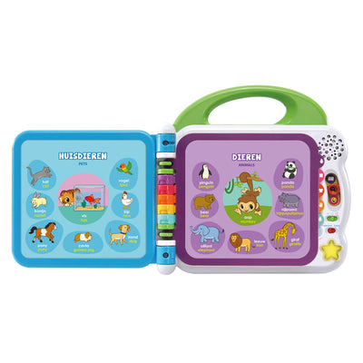 Libro infantil de Vtech mis primeras 100 palabras azul