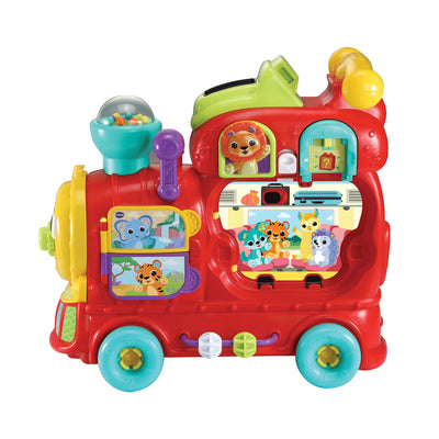 Vtech Baby Rides Locomotora de letras de cuero