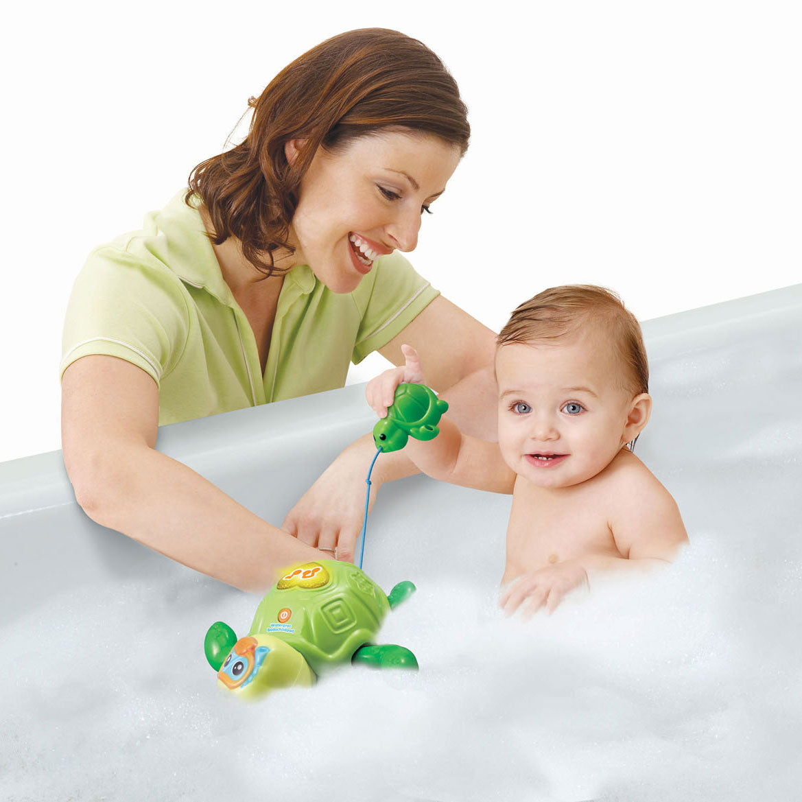 Tortuga de baño de diversión de agua vtech