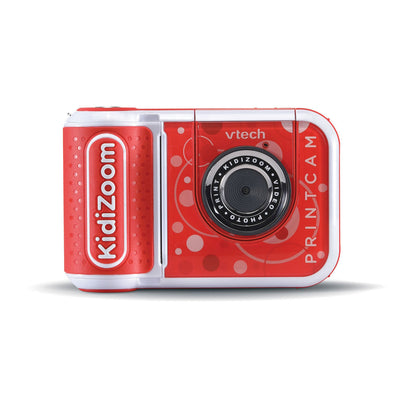 VTech Cámara para niños Kidizoom Printcam Junior Red Blanco 4 piezas