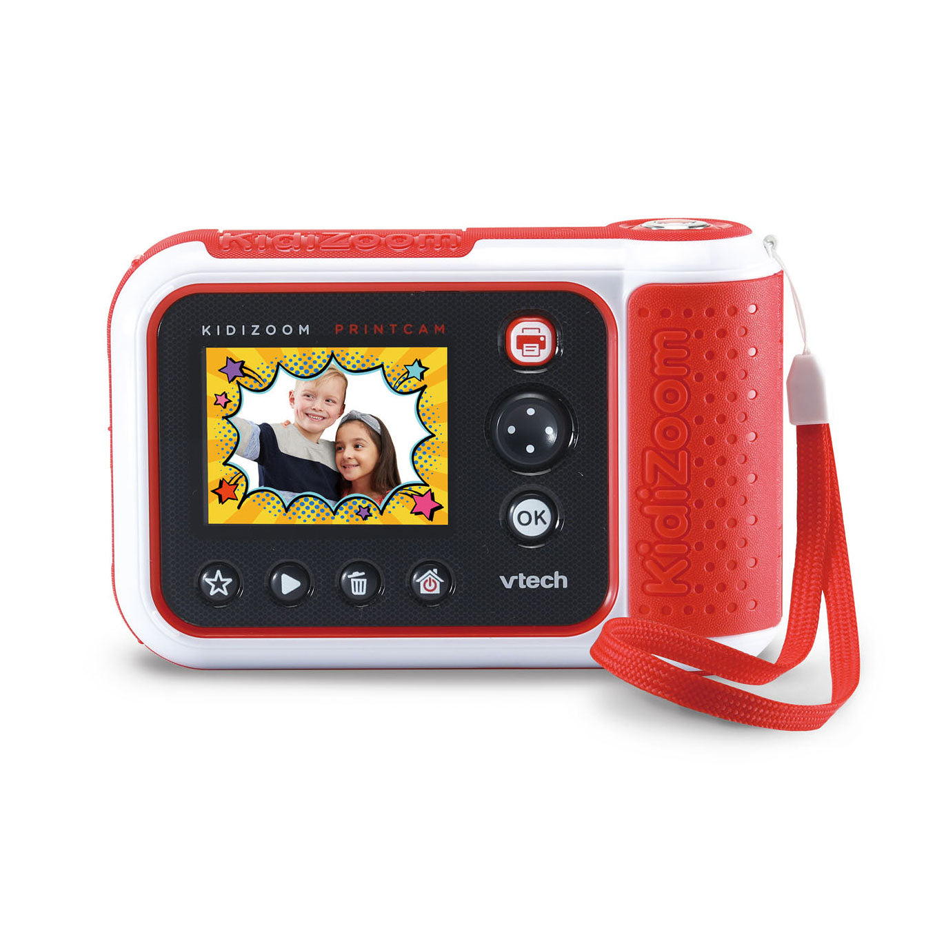 Vtech per bambini Kidizoom printcam junior rosso 4 pezzi
