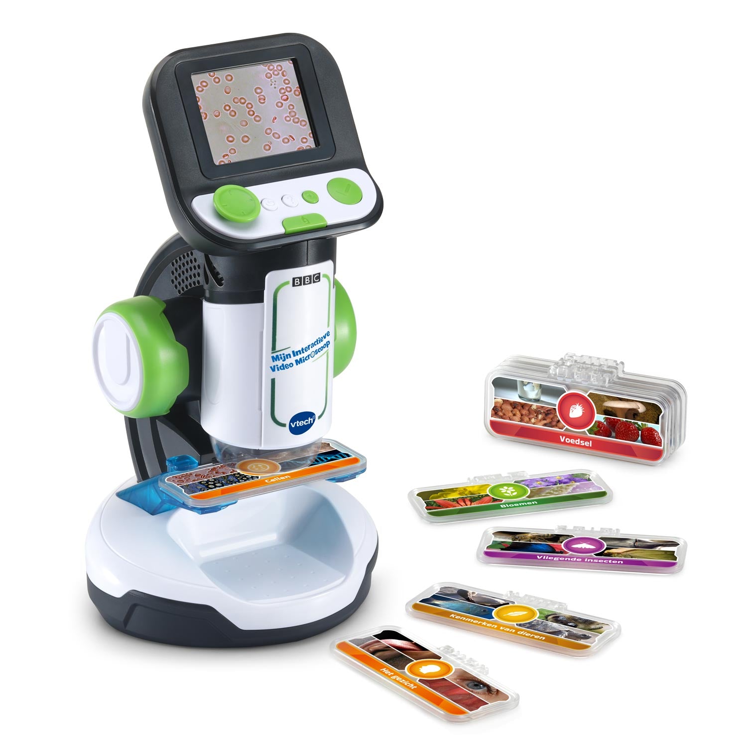 Vtech mijn interactieve video microscoop voor kinderen - educatief interactief speelgoed - maak kennis met de microscopisch kleine wereld - cadeau - vanaf 7 jaar