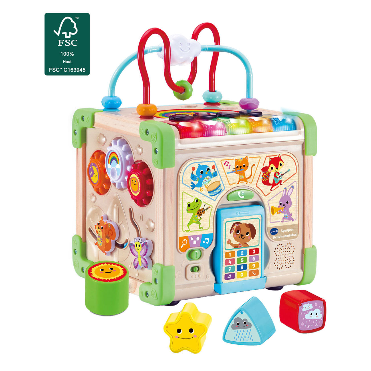 Vtech Green Speelpret Activity Kubus