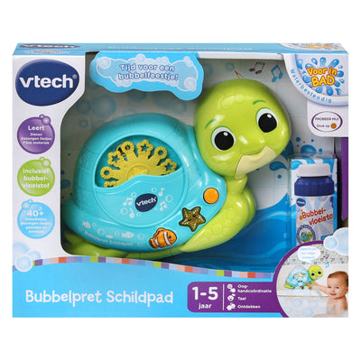 Tortuga de diversión de burbujas vtech