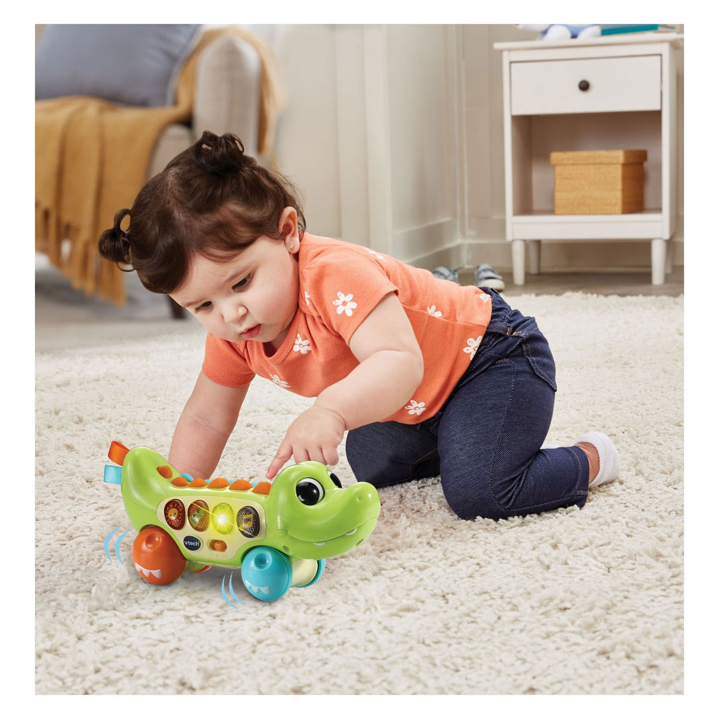 Vtech rotolo e dol coccodrillo