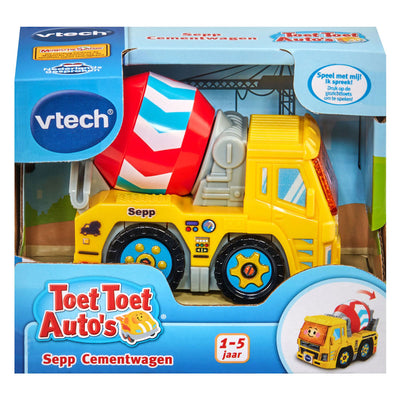 Vtech Toet Toet Auto's Sepp Cement Wagen