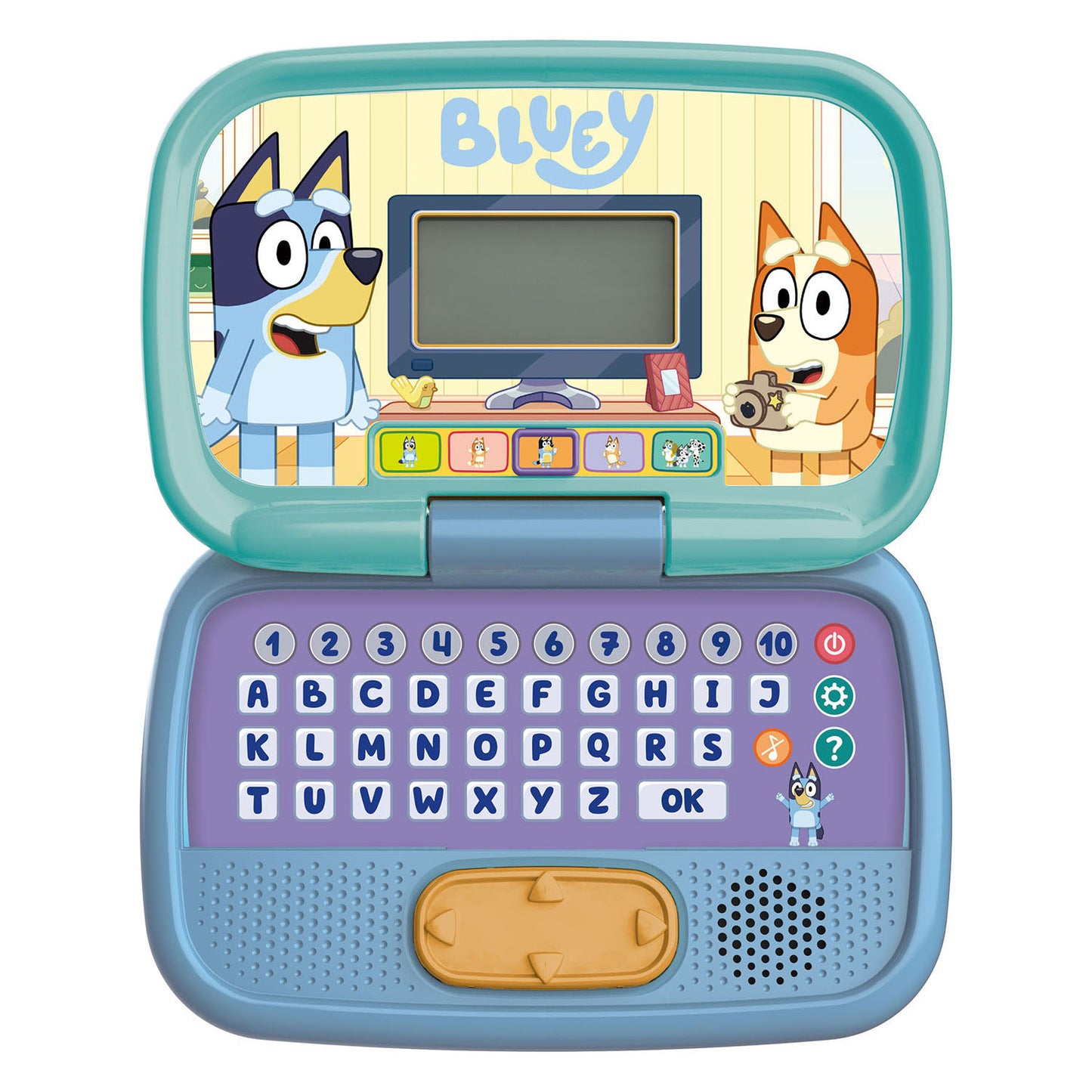 Laptop actividades vtech bluey