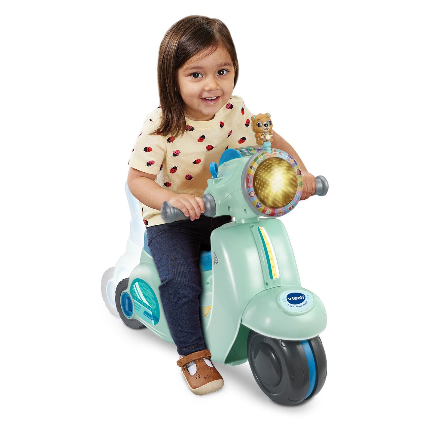 Monopattino da passeggio Vtech 2in1 blu