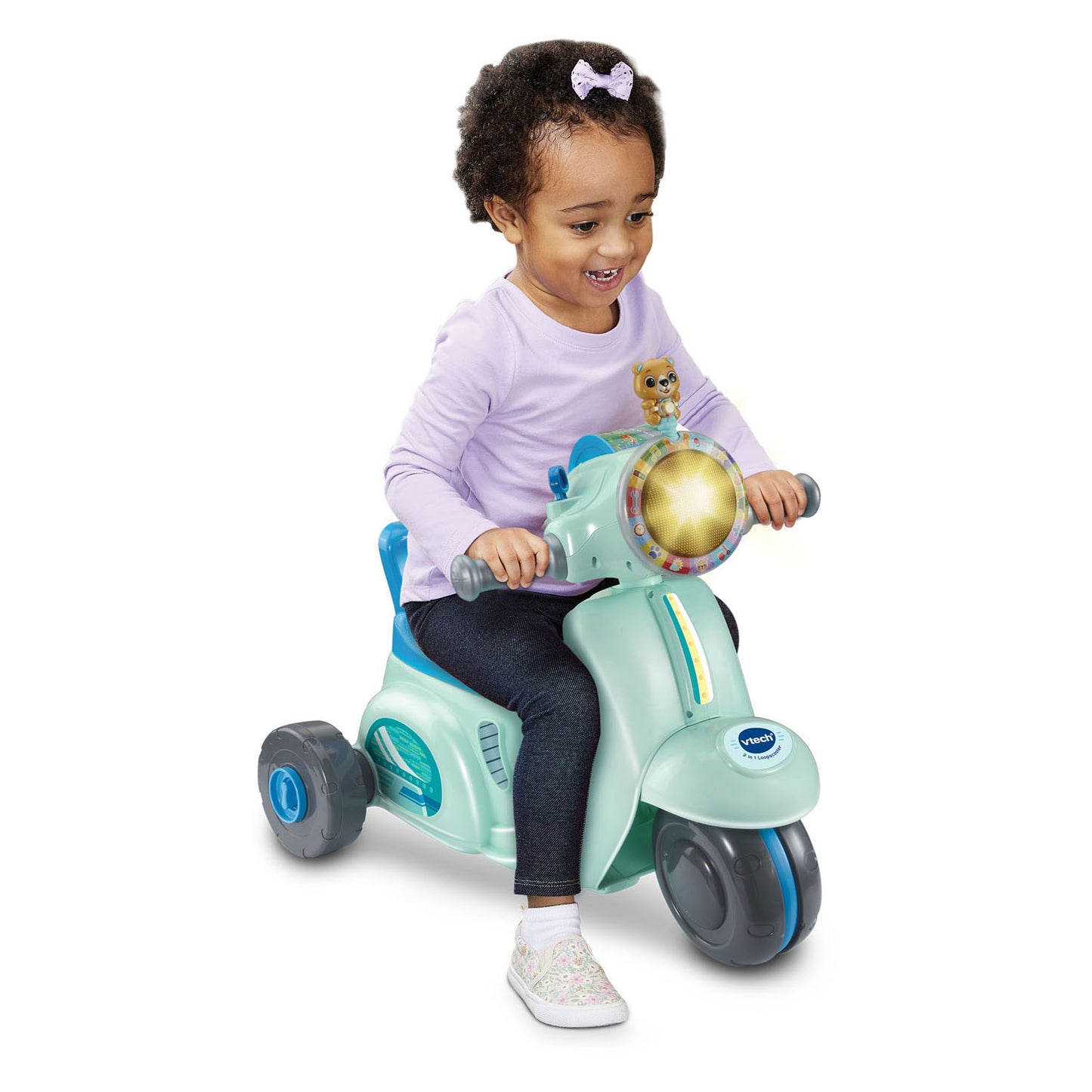 Monopattino da passeggio Vtech 2in1 blu