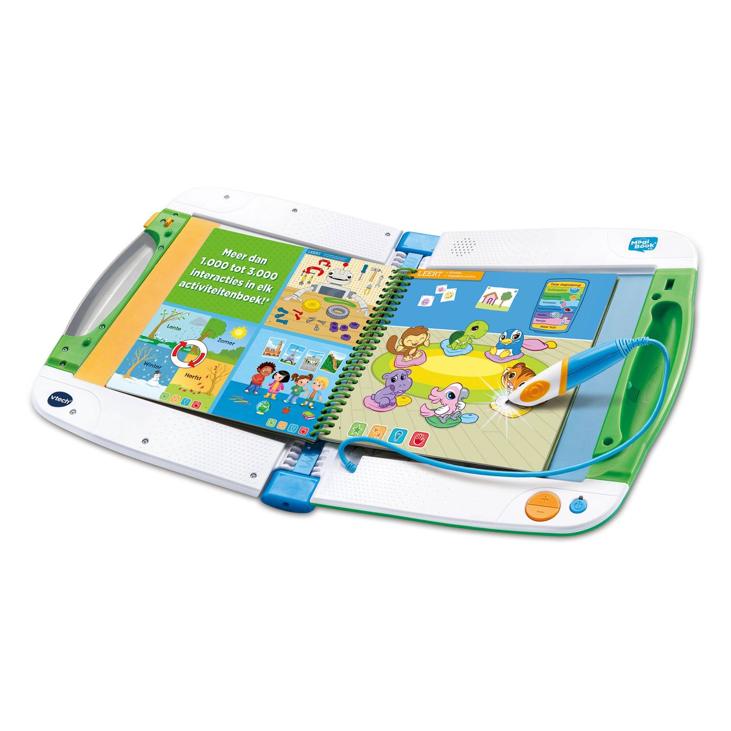 Vtech magibook v2 starterpack groen