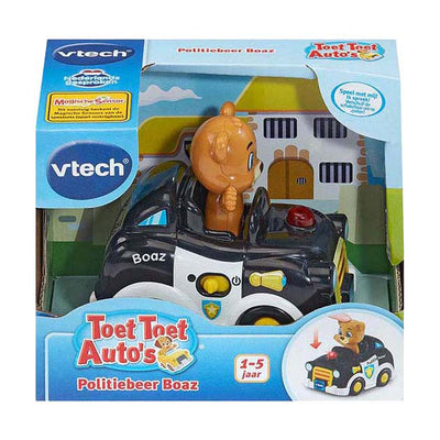 Coches vtech toot toot - la policía oso boaz