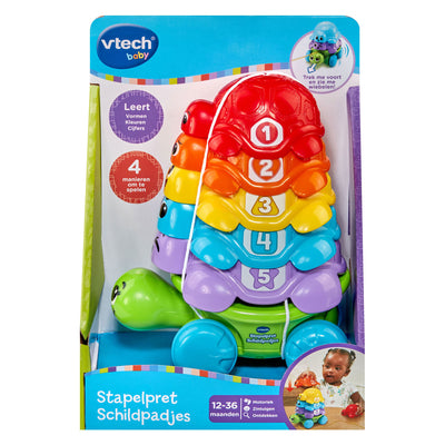 Vtech stacking fun turtles Trek figure
