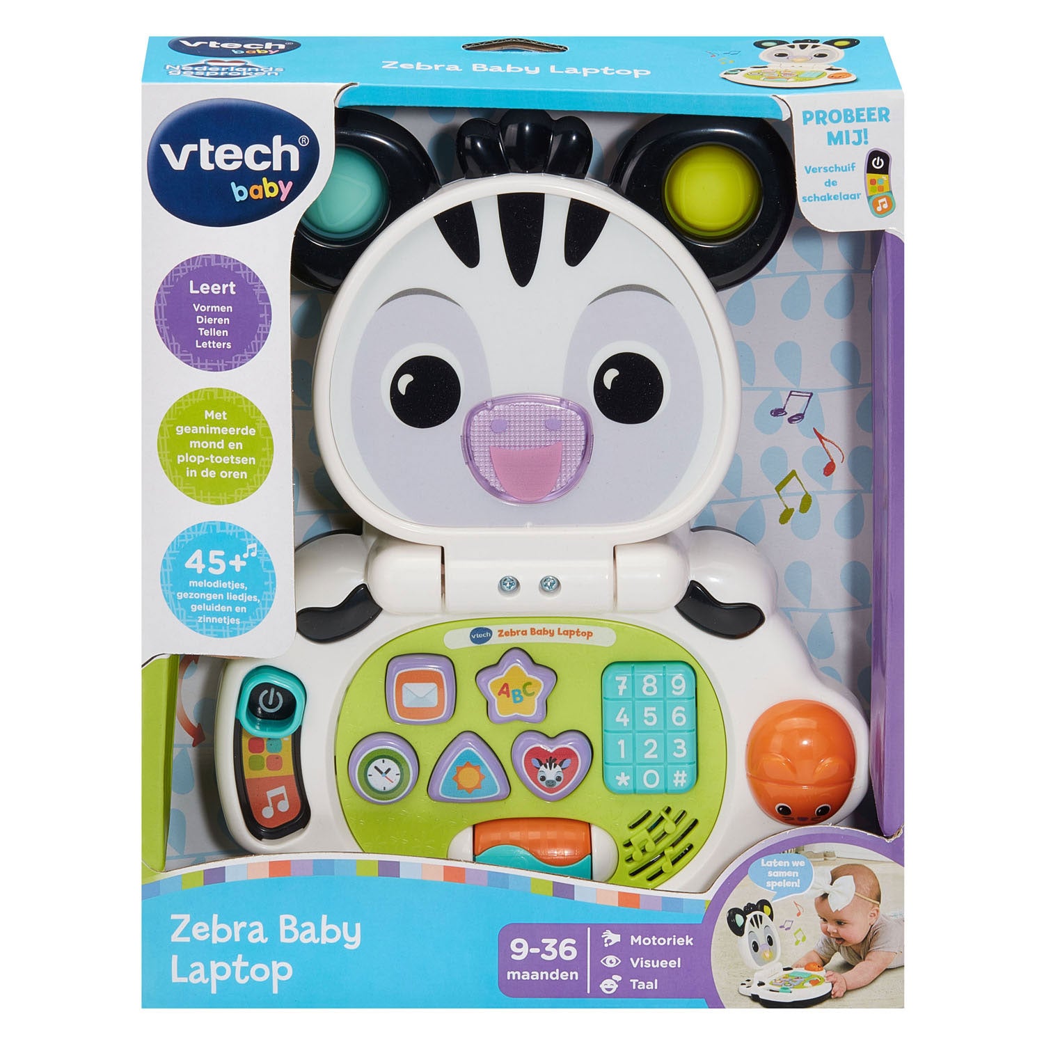 Vtech Actividades portátiles portátiles cebra bebé