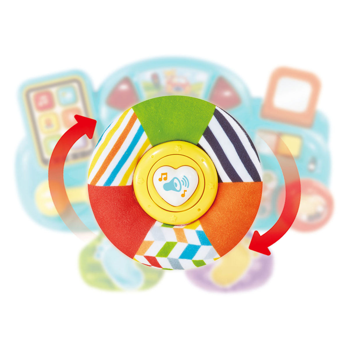 Bocina vtech y volante play