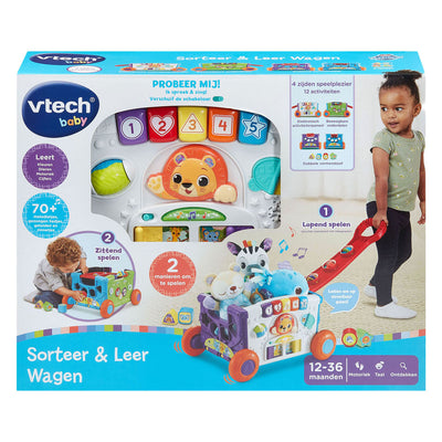 Vtech baby sort and learn cart 2 ways to play