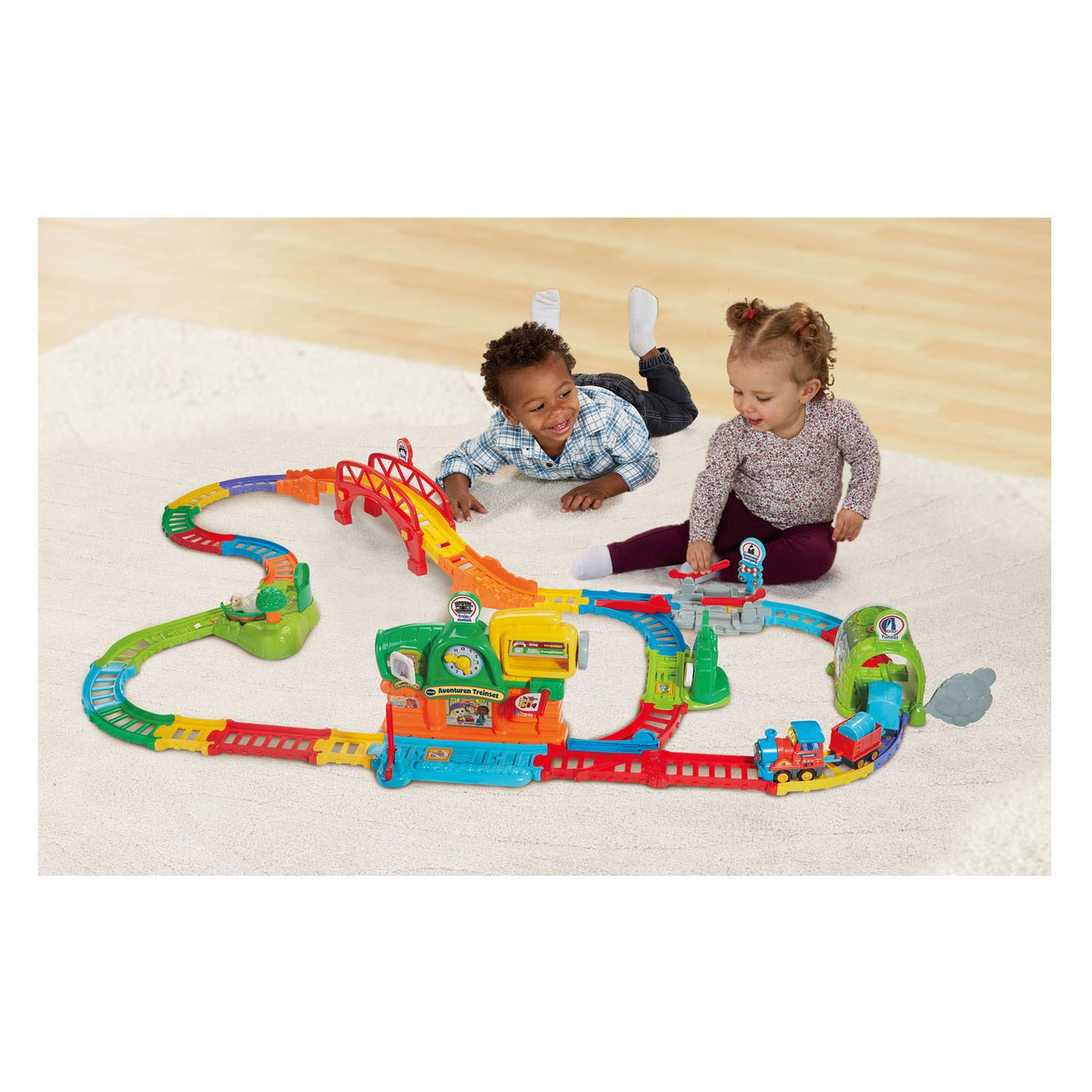 Vtech Toet Adventures Train Set (incluida Lucas Locomotive)