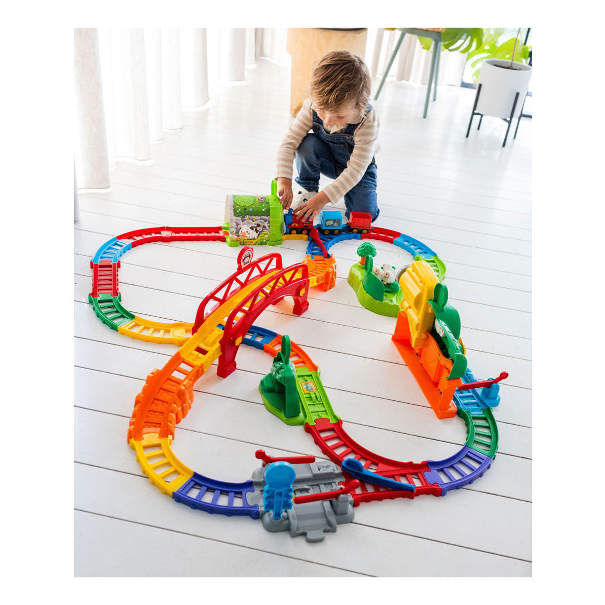 Vtech Toet Adventures Train Set (incluida Lucas Locomotive)