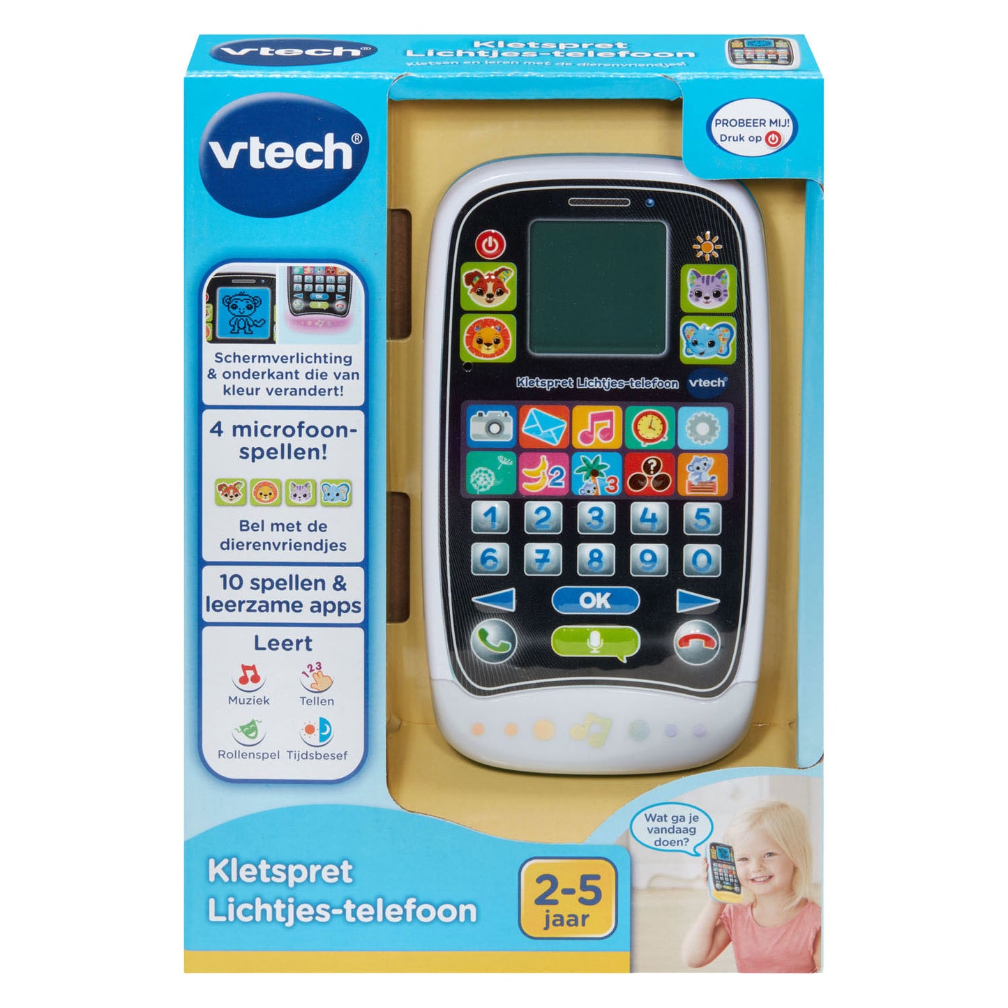 Vtech Klet Fun Light Phone con luce e suono
