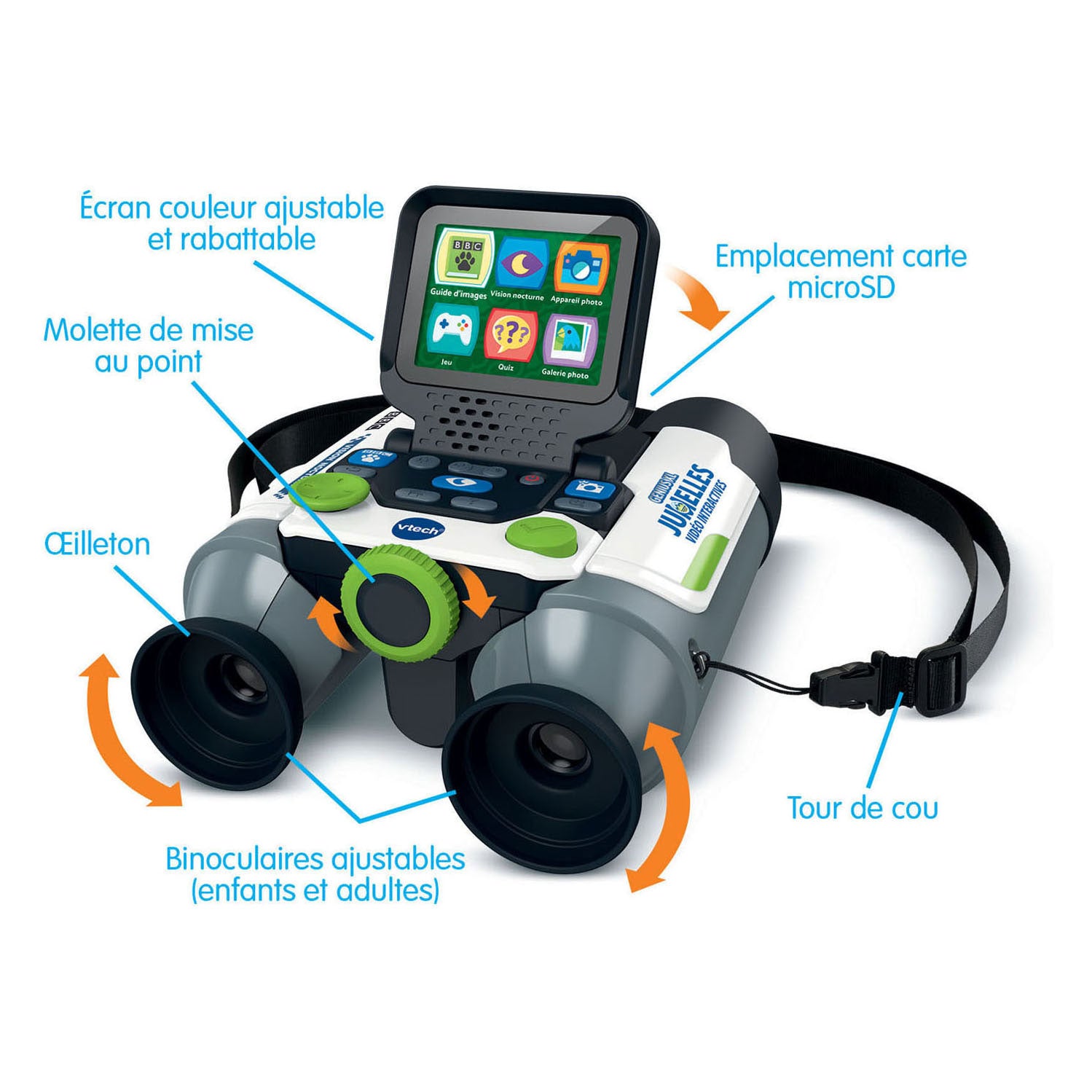 Vtech genio xl mis binoculares de video interactivos