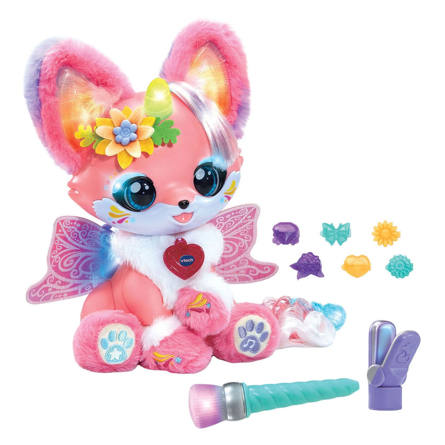 Vtech lili beauty magic color versier je interactieve knuffel