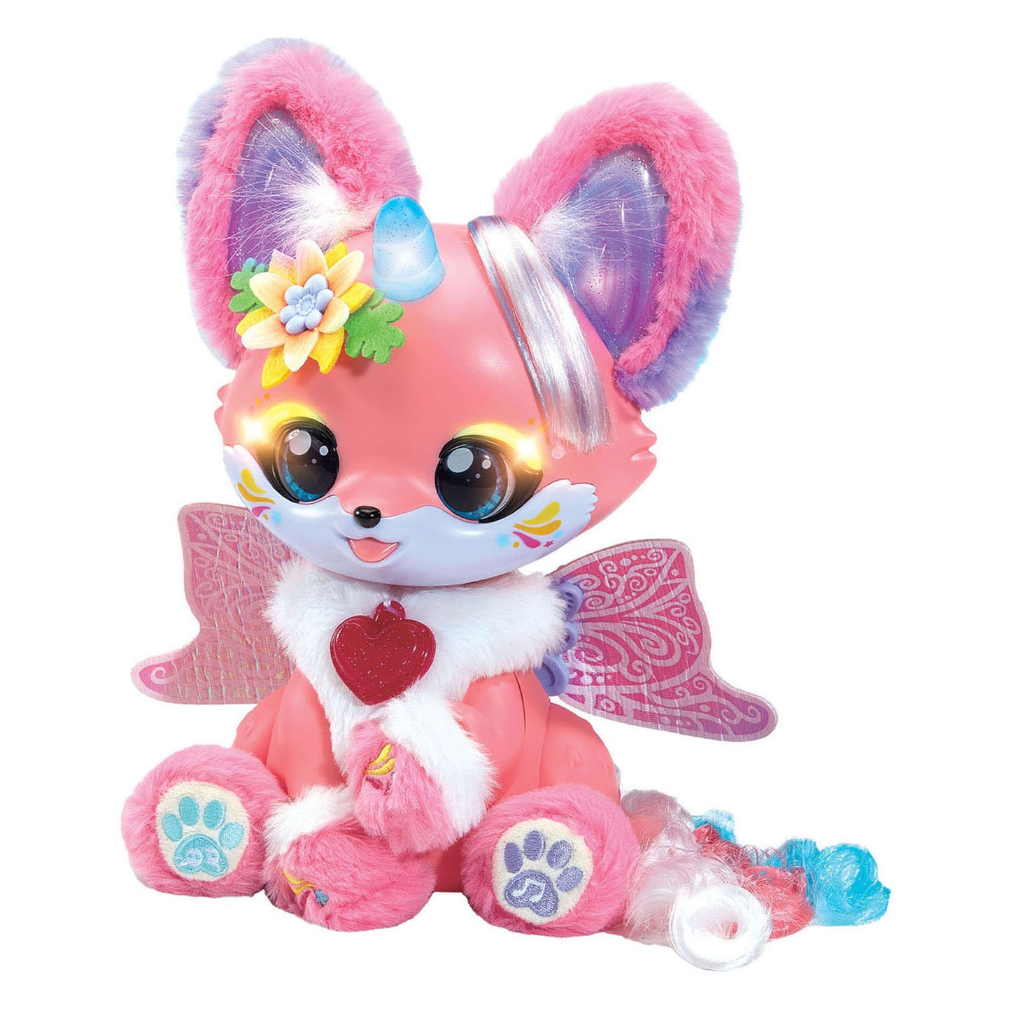 Vtech lili beauty magic color versier je interactieve knuffel