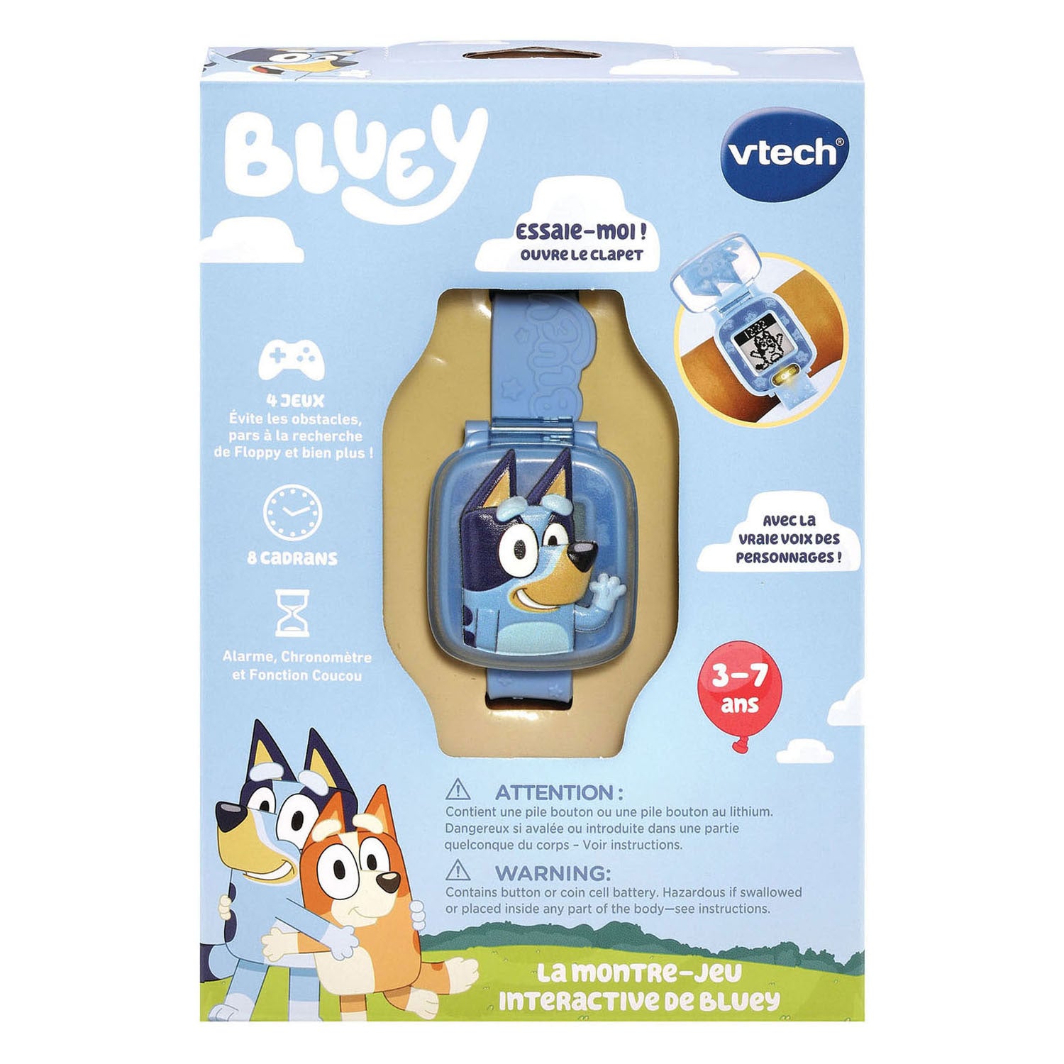 Reloj gaming vtech bluey