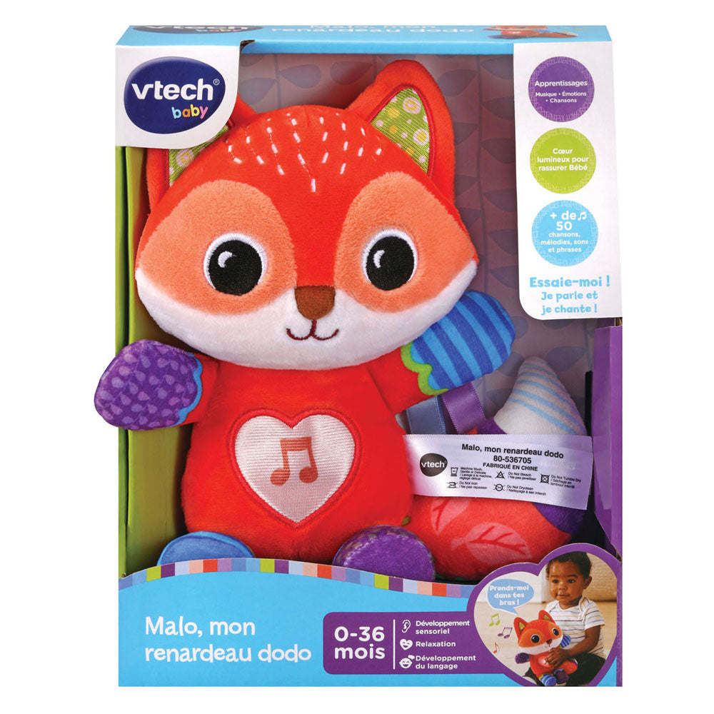 Vtech malo, il peluche interattivo della mia piccola volpe
