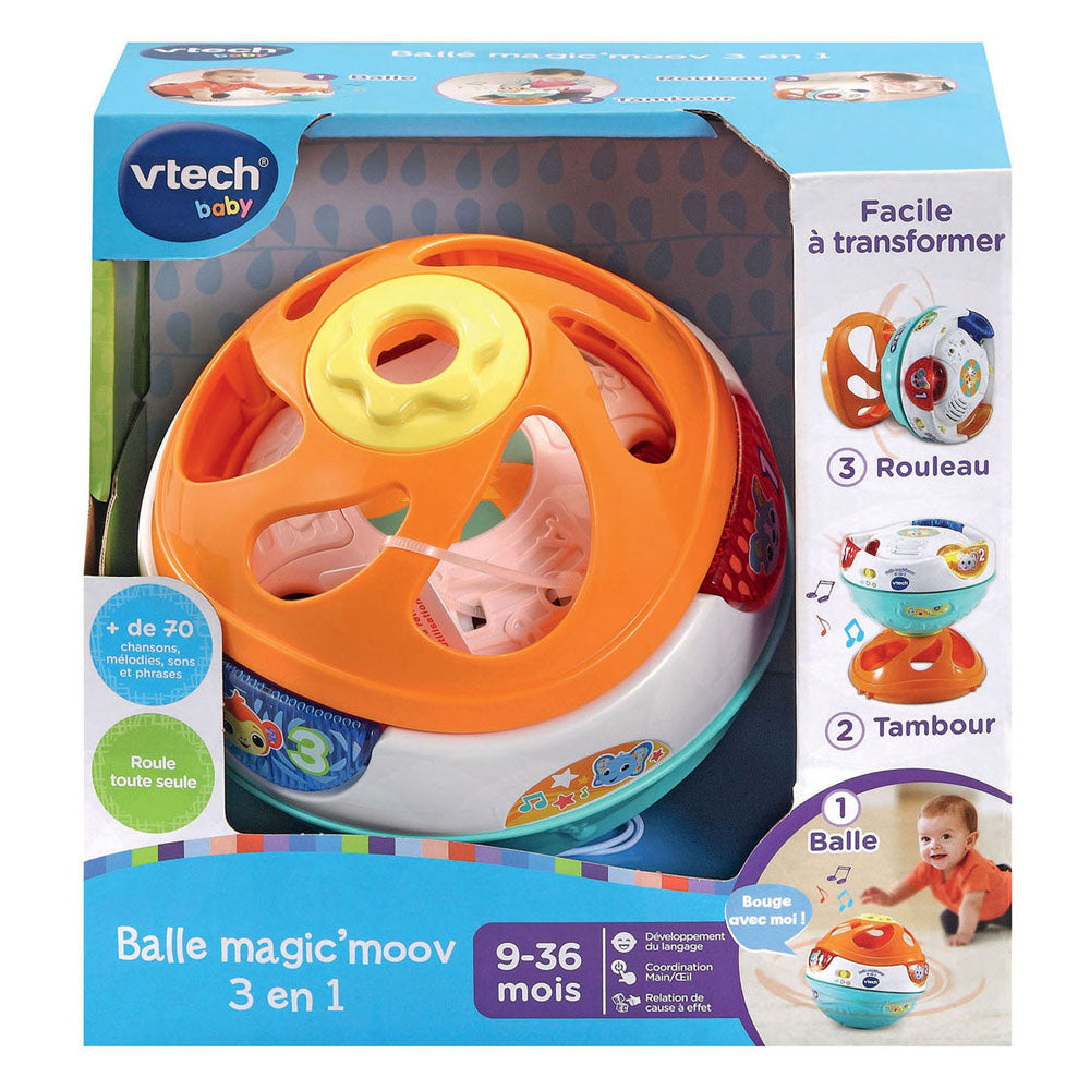 Giocattolo interattivo per bambini con palla 3 in 1 Vtech magic'moov