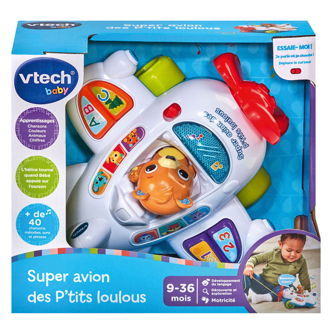 Vtech viaggia e impara l'aereo