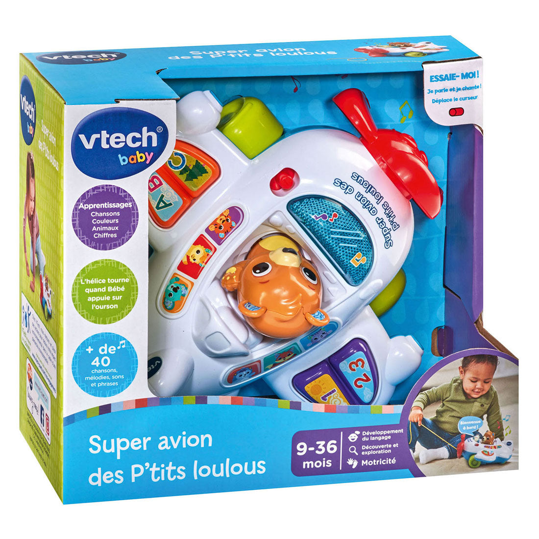 Vtech viaggia e impara l'aereo