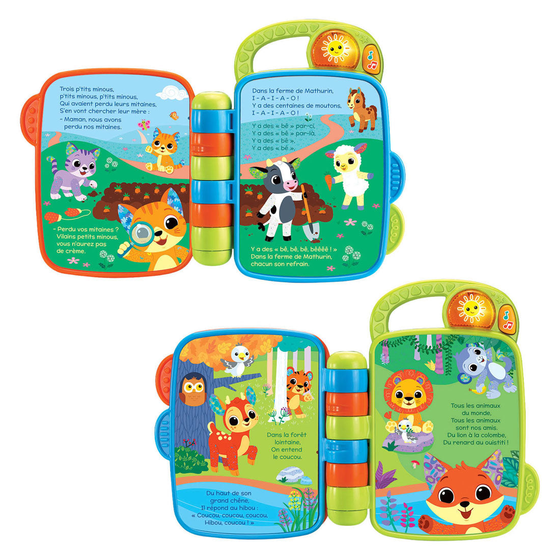 Libro vtech con canciones infantiles