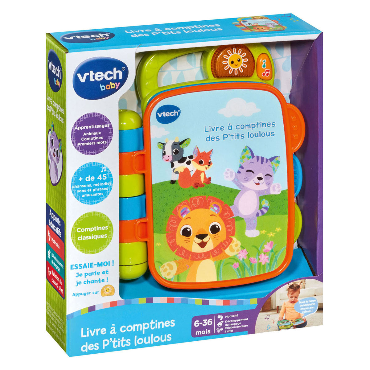 Libro Vtech con filastrocche