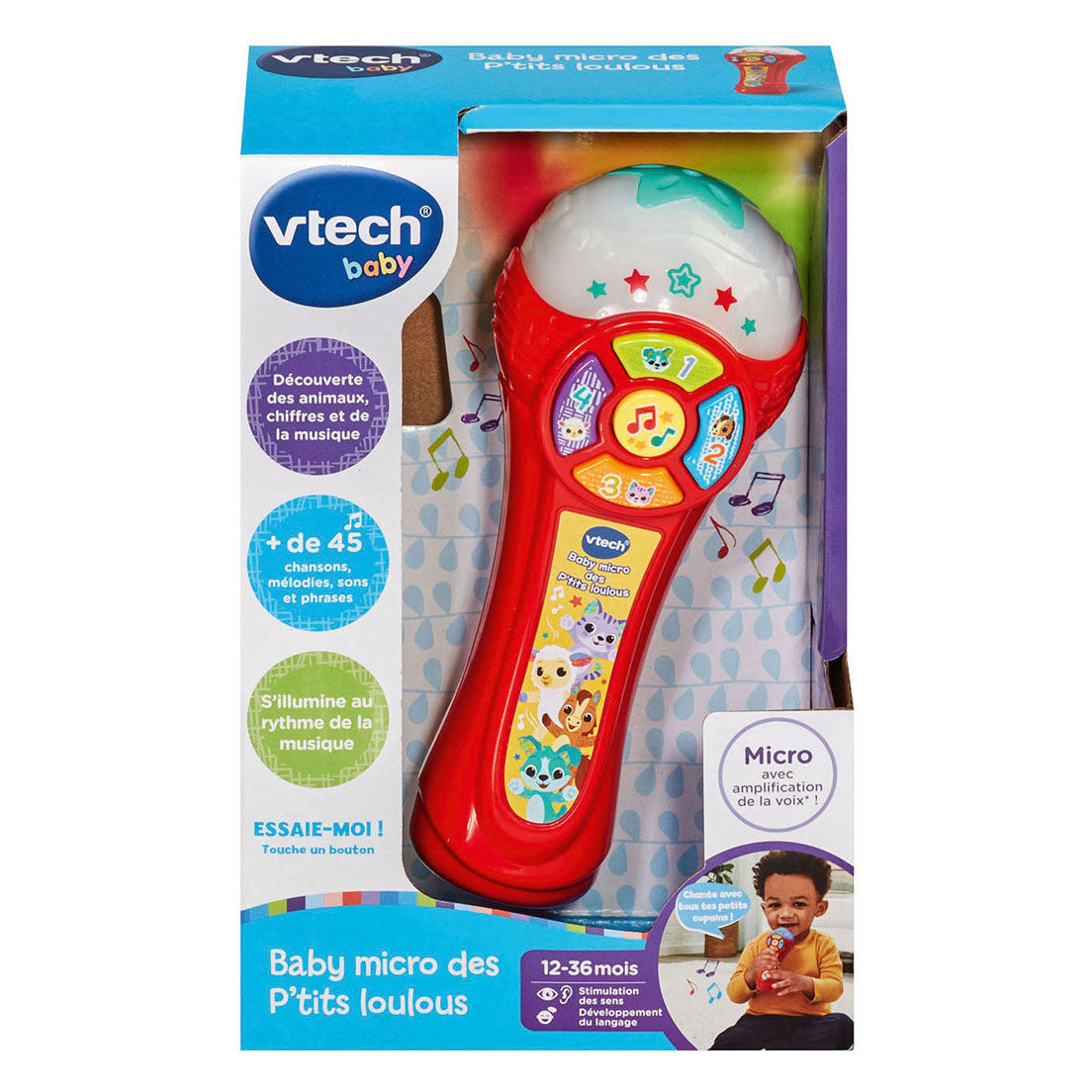 micrófono para bebe vtech