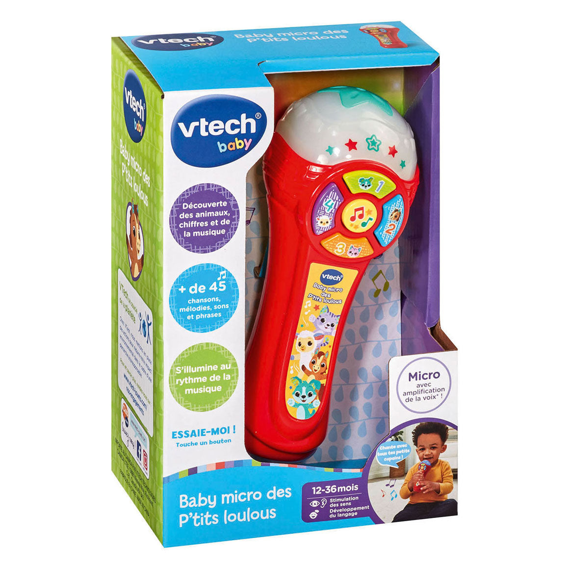 micrófono para bebe vtech