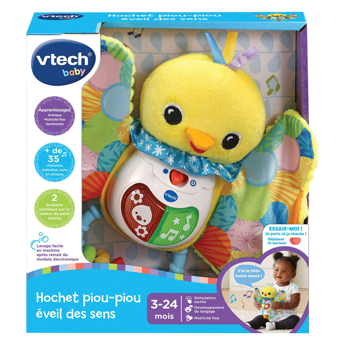 Sonajero silbato Vtech baby flutter