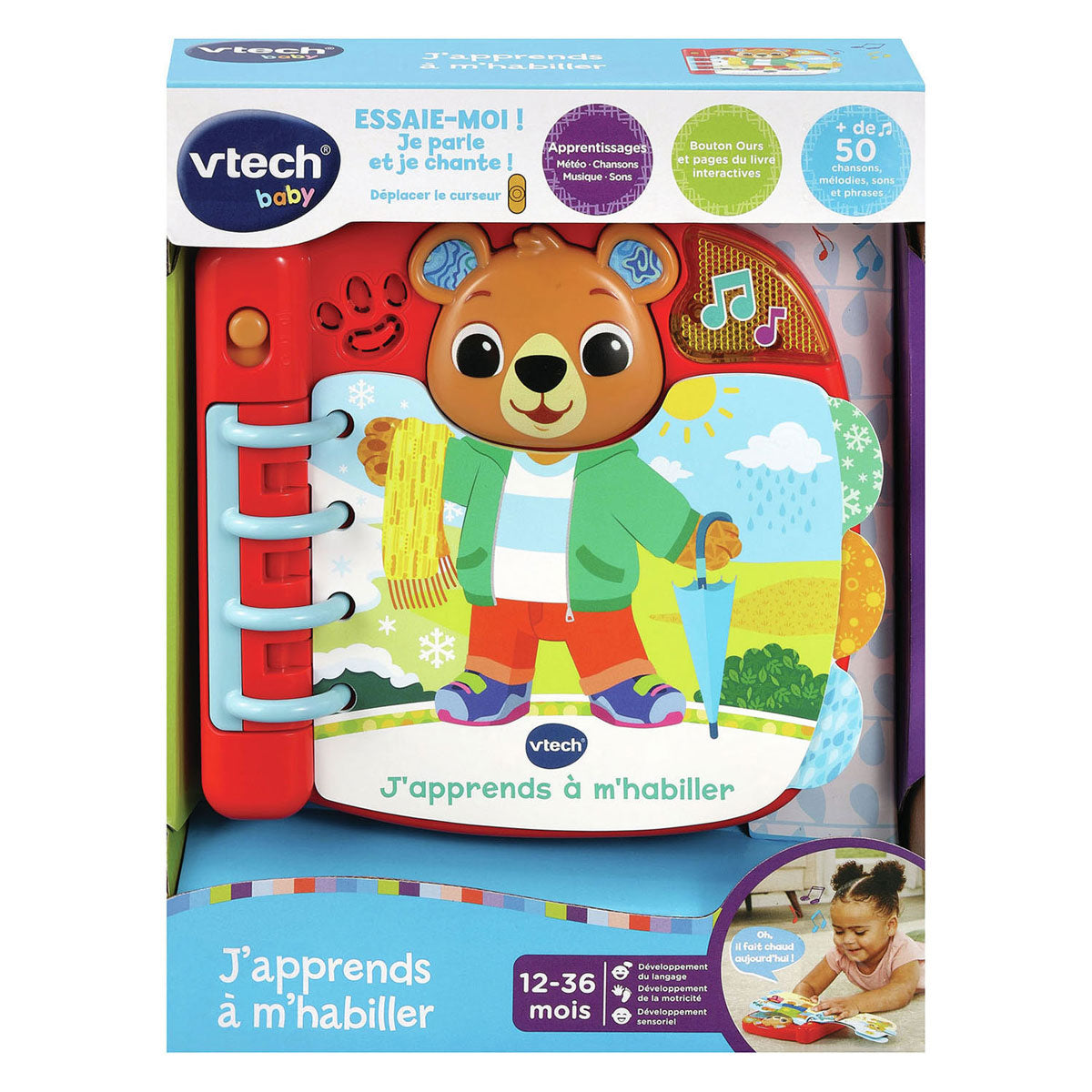 Vtech sceglie vestiti per bambini con orso