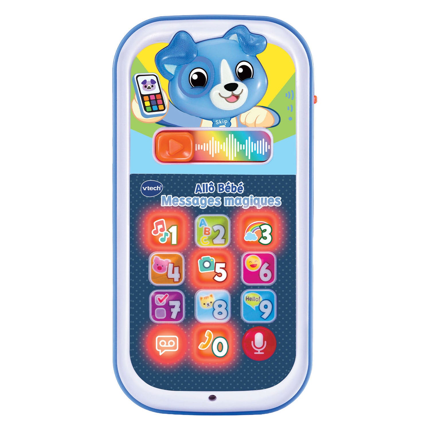 Vtech baby call e impara il telefono dei cuccioli con messaggi vocali