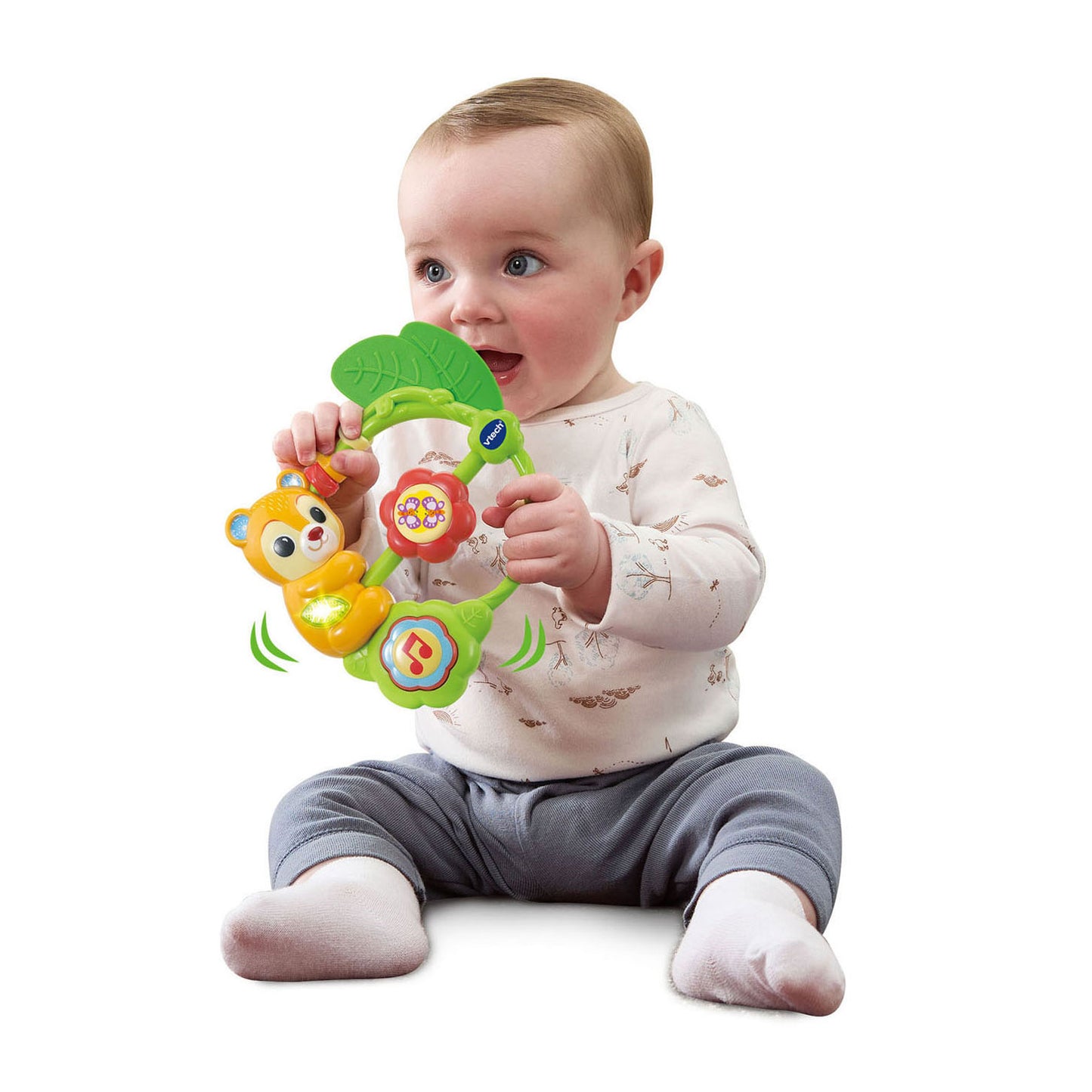 Sonaglio luminoso per bambini Vtech con canzoni