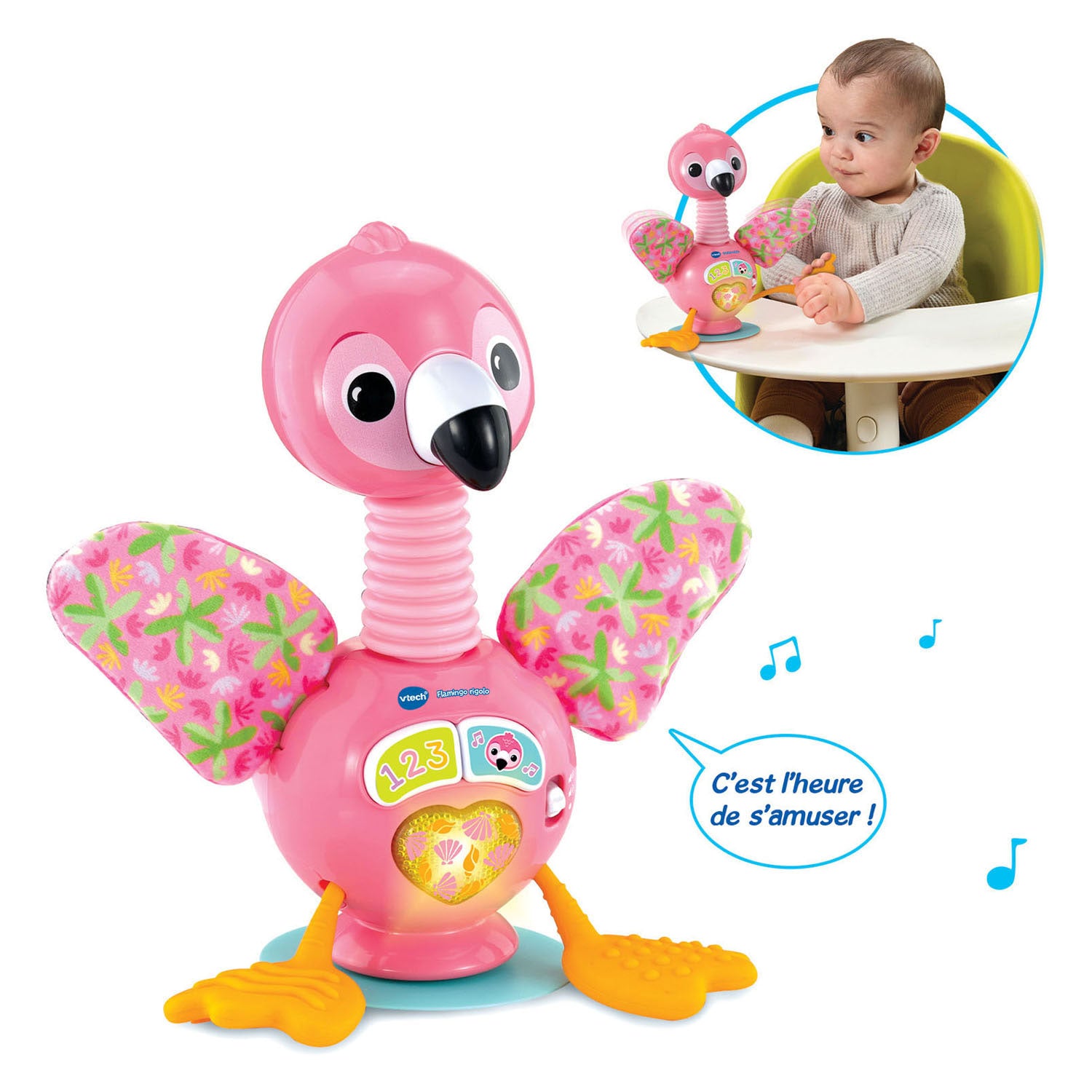 Vtech bebe flamenco rigolo