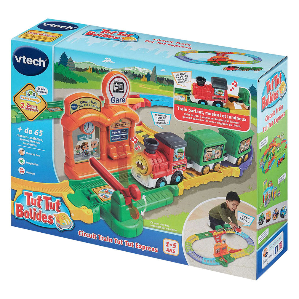 Set di treni per vagoni Vtech Toot Toot