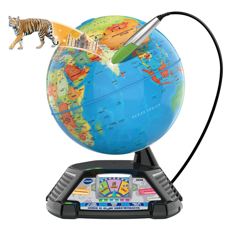 Vtech genio xl globo terráqueo interactivo con vídeo
