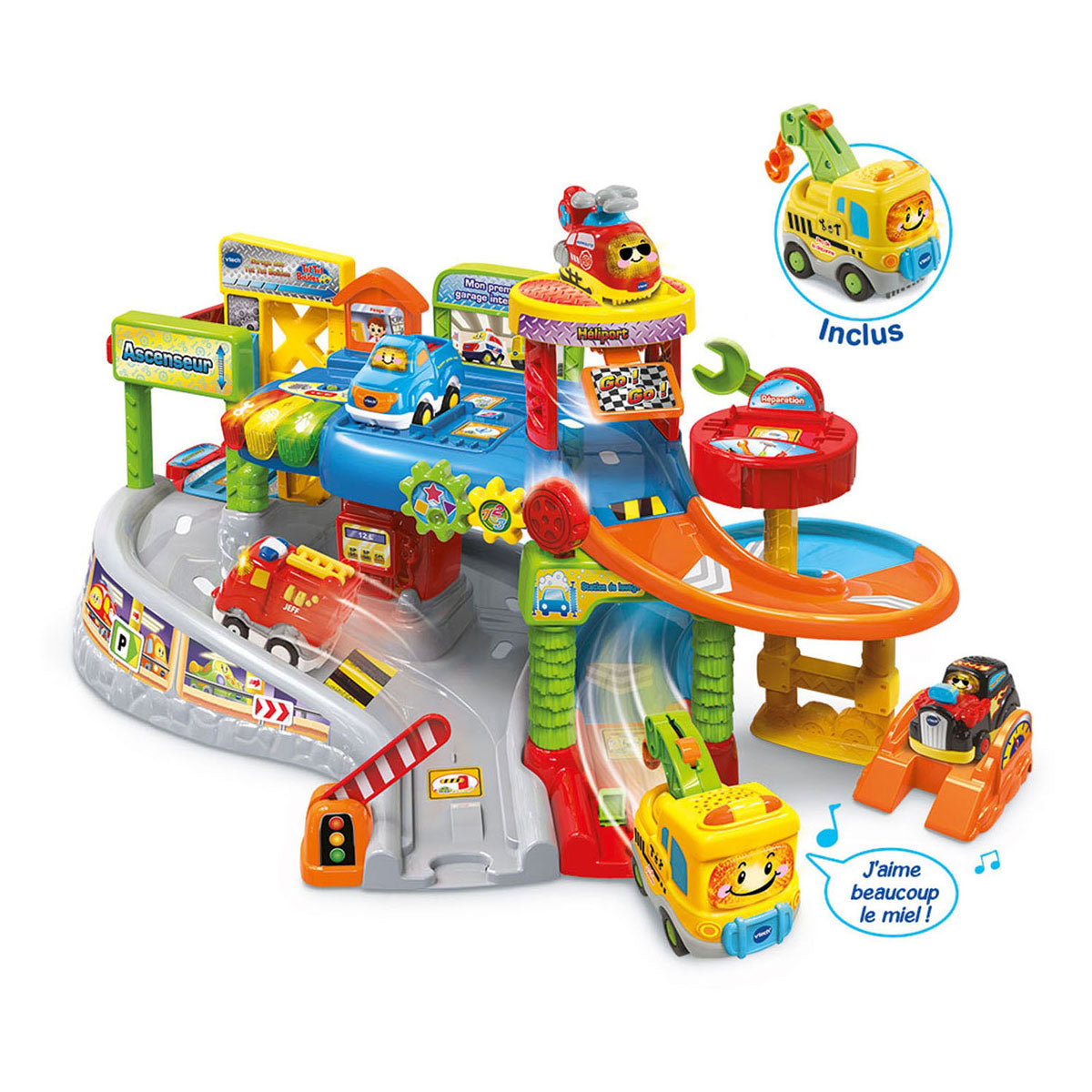 Vtech toot toot cars: il mio primo garage interattivo