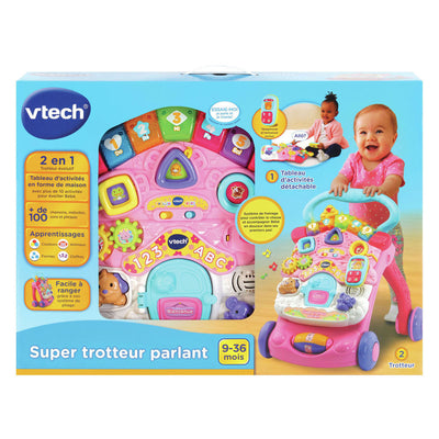 Andador de actividades 2 en 1 Vtech rosa