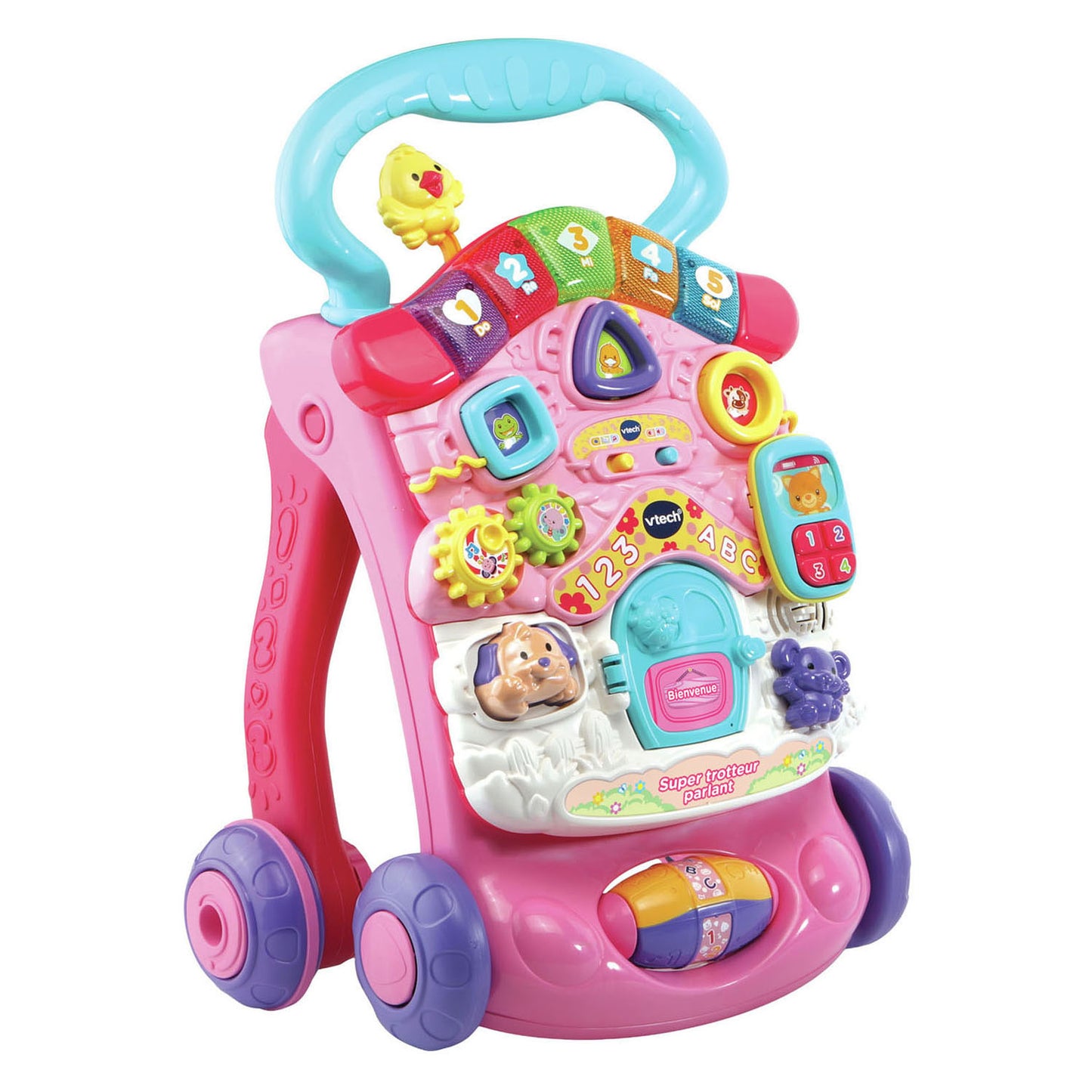 Camminatore di attività 2 in 1 Vtech rosa