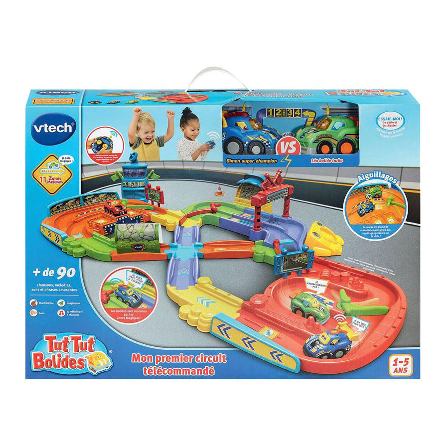 Vtech toot toot cars: mi primer circuito interactivo incl. 2 autos
