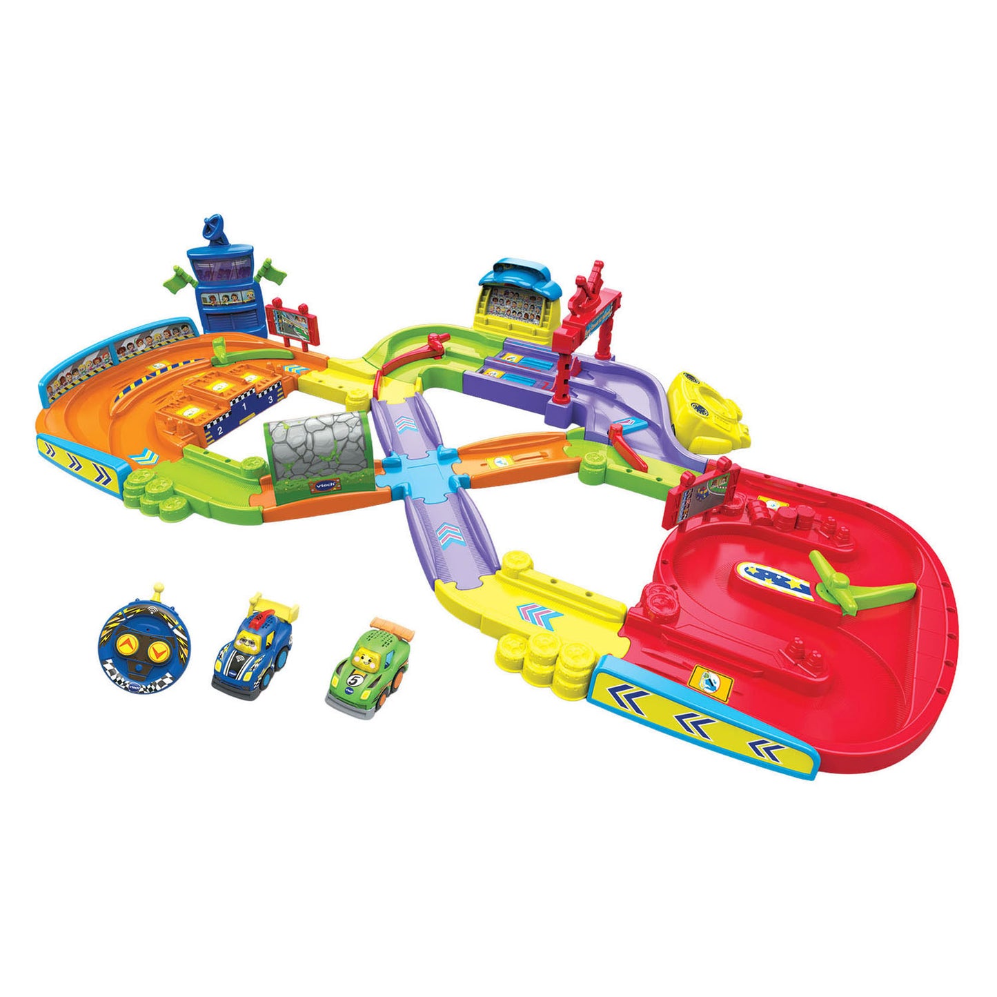 Vtech toet toet auto's- mijn eerste interactieve circuit incl. 2 auto's